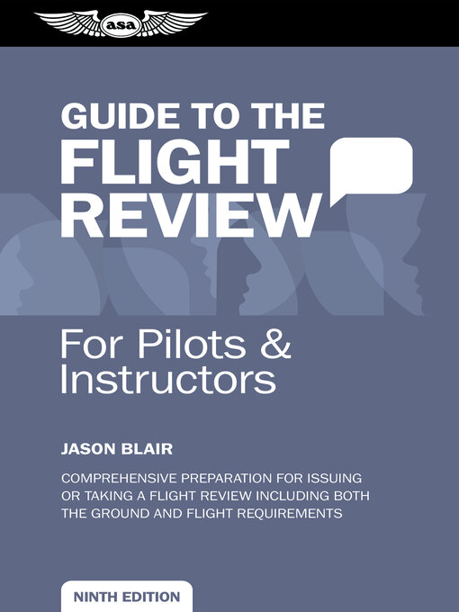 Title details for Guide to the Flight Review for Pilots and Instructors by Jason Blair - Available